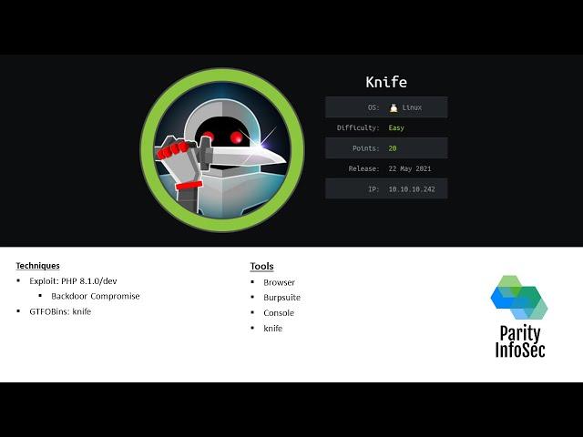 HackTheBox ~ Knife Walkthrough