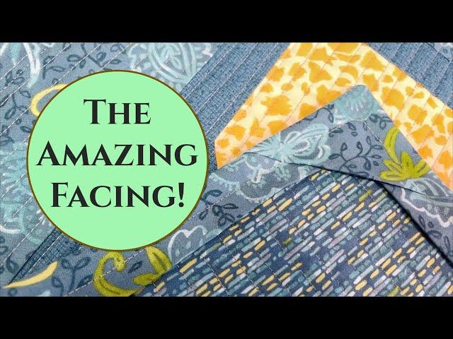 Quilting Technique: Facing Instead of Binding