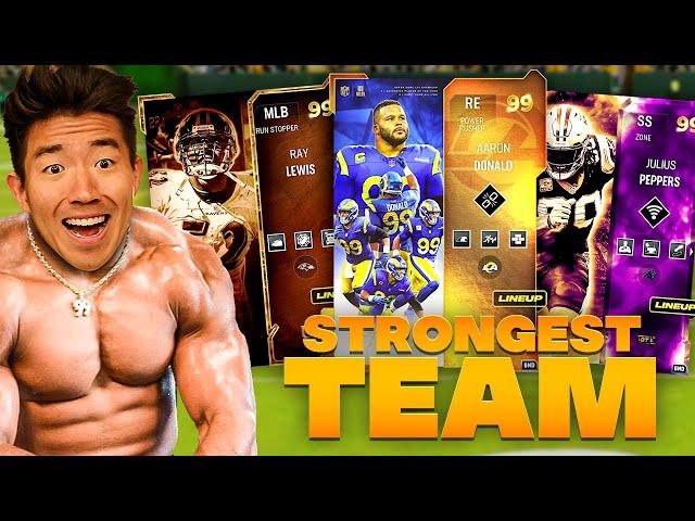 We Created the Strongest Player Lineup! Swole Players! Madden 24