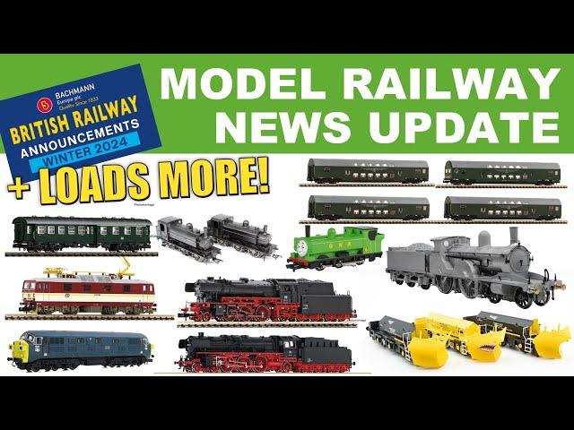 MODEL RAILWAY NEWS UPDATE Bachmann Winter 2024, Fleischmann, Accurascale, Rapido UK, Lima