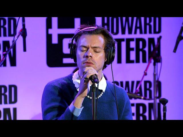 Harry Styles Covers Peter Gabriel’s “Sledgehammer” Live on the Howard Stern Show