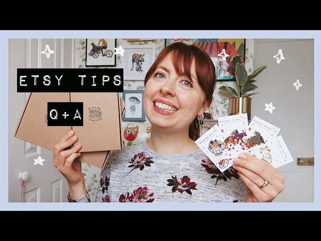 How to start Etsy ⭐Tips + Q&A from a small art business