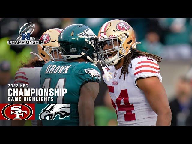 San Francisco 49ers vs. Philadelphia Eagles | 2023 NFC Conference Championship Game Highlights