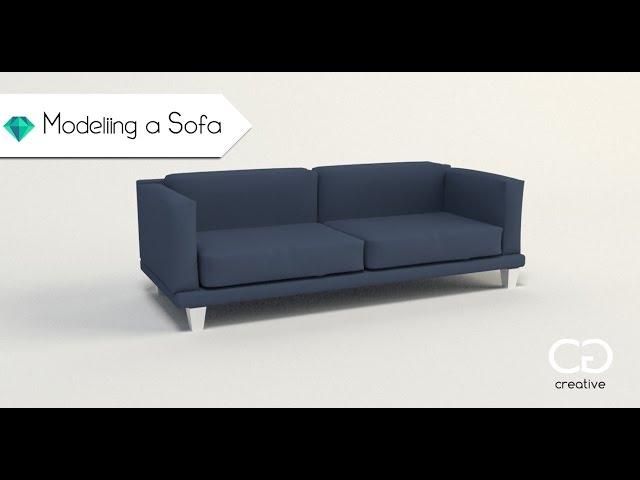 Creating a Sofa - 3ds Max Tutorial for Beginners