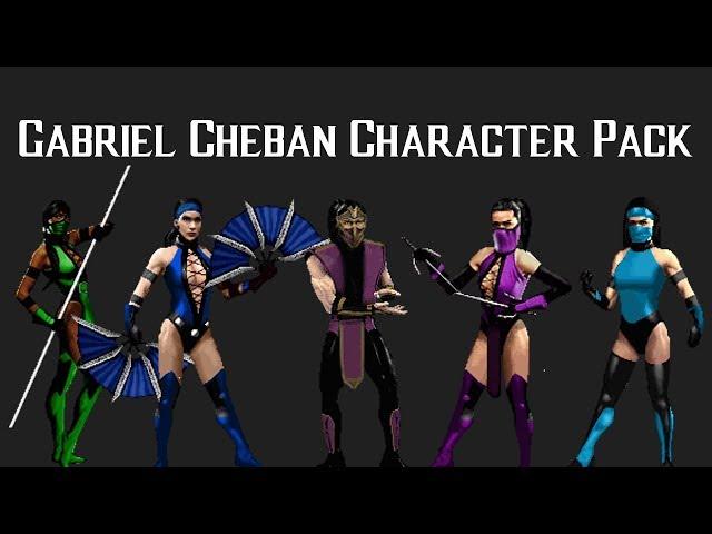 Gabriel Cheban's Character Pack Showcase with download link