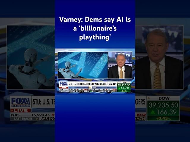 Varney says Democrats’ first instinct is to ‘throttle’ AI despite enormous impact #shorts