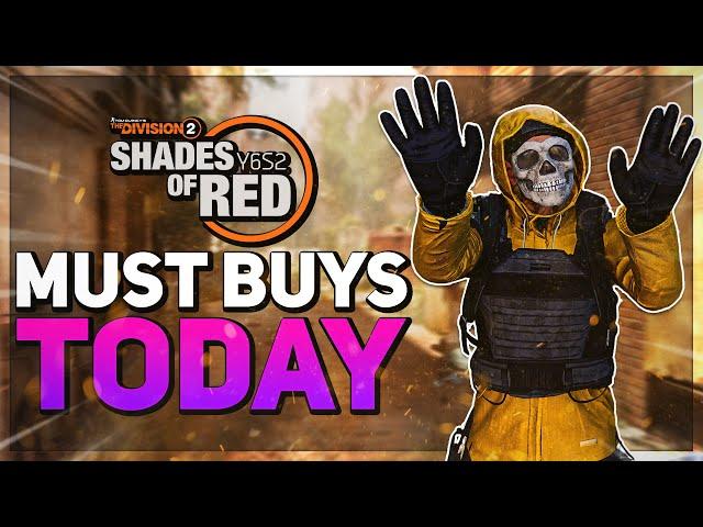 *RARE ITEMS ON SALE* The Hollow Man, Kard Custom, & Harmony! - The Division 2: Weekly Vendor Reset