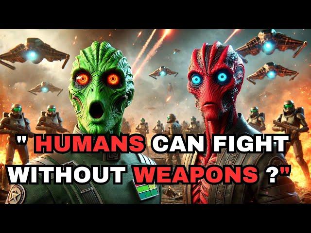 Aliens Shocked That Humans Are Trained To Fight Without Weapons | Best HFY Story