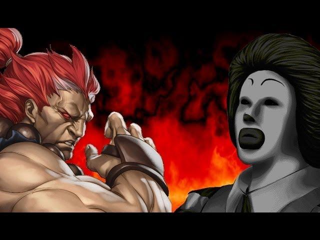 MUGEN - Rare Akuma VS. Dark Donald [HQ - 480p]