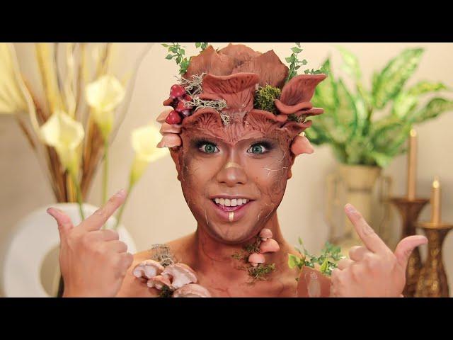 Narrative Cosmetics x Bryan Francisco Forest Fairy Woodland Mushroom Creature Makeup Tutorial