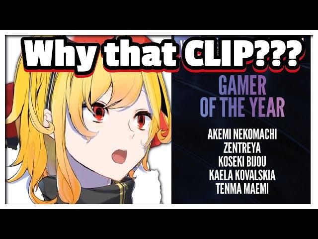 Kaela didnt expect that this clip will be her clip for Vtuber Awards