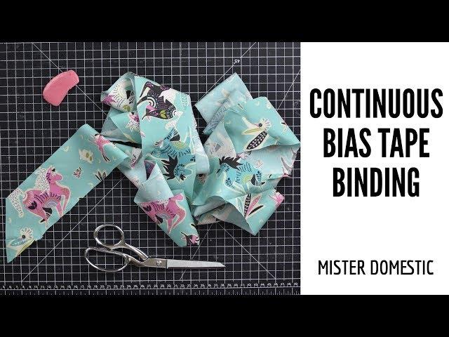 Continuous Bias Tape Binding with Mx Domestic