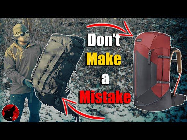 One of These Packs is a MISTAKE To Buy - Decathlon Forclaz MT900 Symbian 70L + 10 Backpack Review