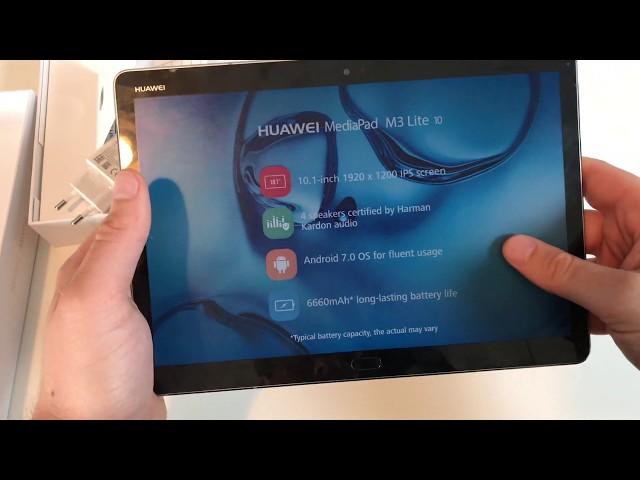 Huawei MediaPad M3 Lite Unboxing and Hands on