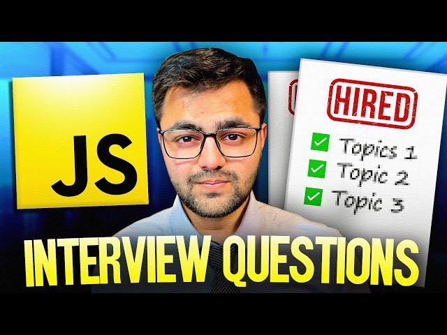 JavaScript HARD Interview Questions | Part 1