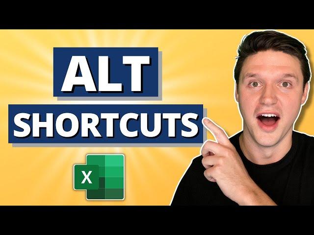 How To Use Alt Shortcut Keys To Get Faster At Excel