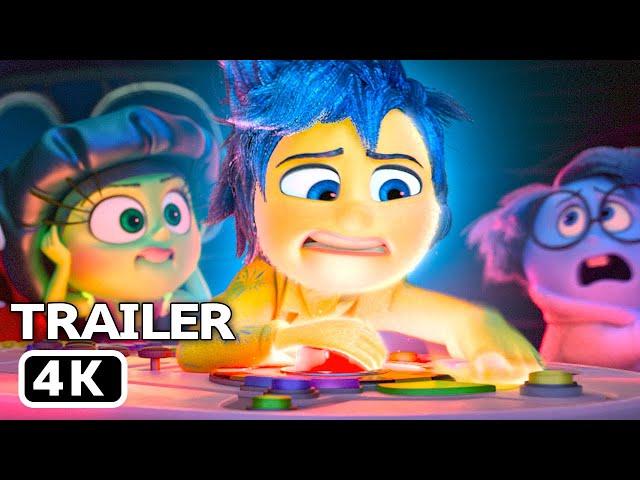 INSIDE OUT 2 - Official Trailer (4K ULTRA HD) NEW 2024