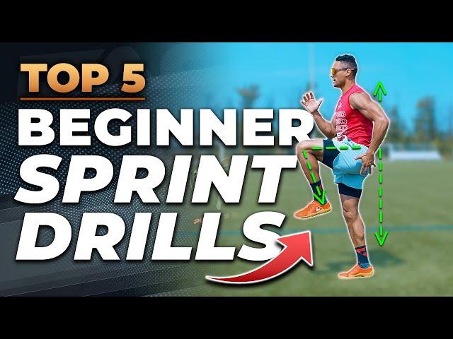 Top 5 Sprint Drills for Beginners - Learn Proper Running Form & Technique (Full Follow Along)