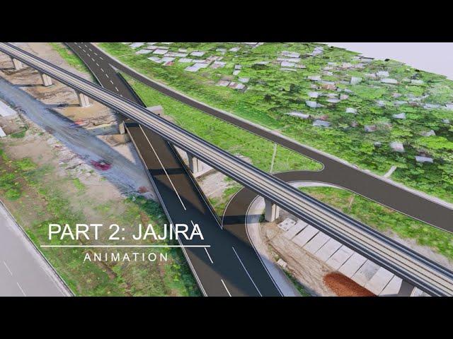 3D Animation of Padma Bridge Railway Project (JAJIRA)