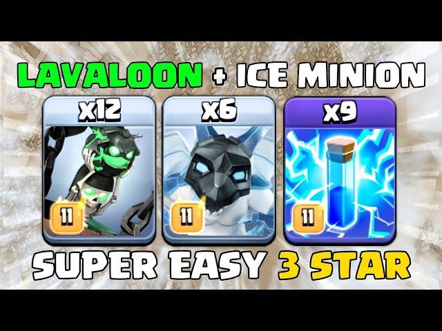 LAVALOONS + ICE MINION = EASIEST ATTACKS AT TH16  CLASH OF CLANS