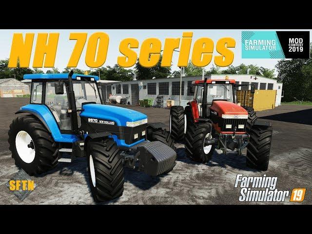 MOD CONTEST!| NH70 Series-By Smety | Farming Simulator 19 - Mod review