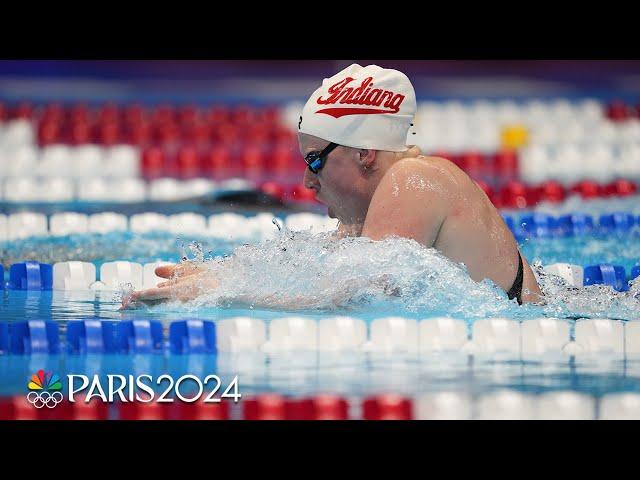 Lilly King finishes second to Kate Douglass in 200m breaststroke, gets engaged | NBC Sports