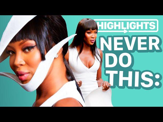 How To Model With Naomi Campbell | Posing & Runway Walk Tips | The Face Australia