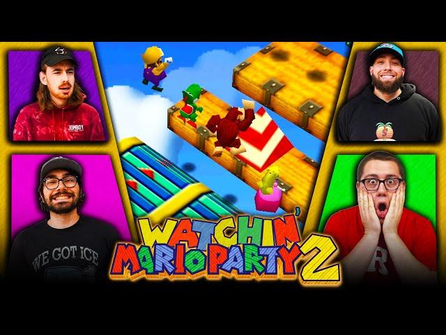 We Locked All Four Mario Party Characters to CPU (Pure CHAOS)