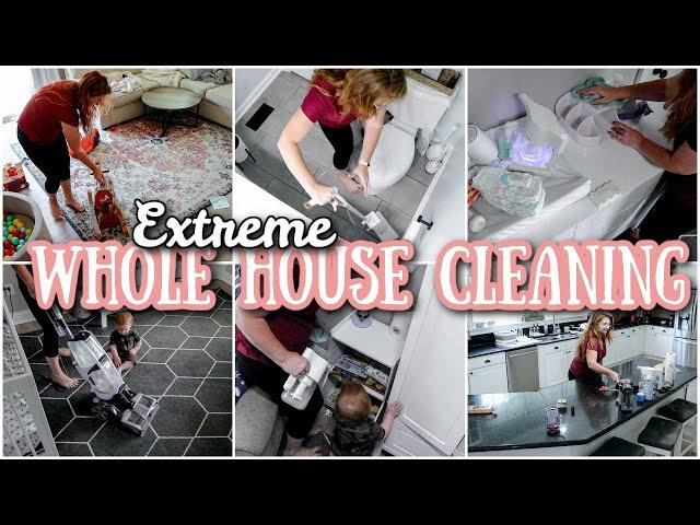 All Day Whole House Cleaning Motivation Extreme Deep Clean Declutter Organize Clean With Me 2022