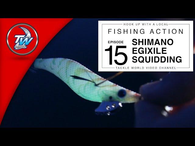 Shimano's Egixile Squid Jigs In Action!