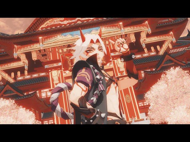 【MMD Genshin Impact】KING【Arataki Itto】