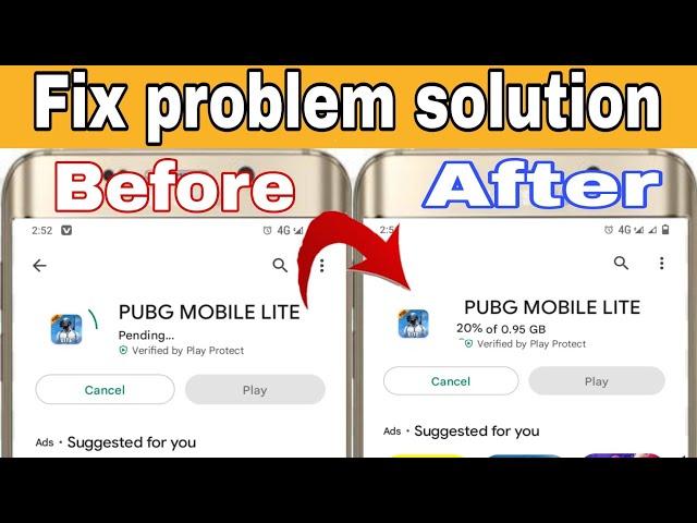 How to Fix PUBG mobile download pending problem solve.? play store se PUBG mobile download ni ho rh