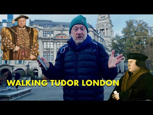 Walking Tudor London - the City of Henry VIII & Thomas Cromwell (4K)