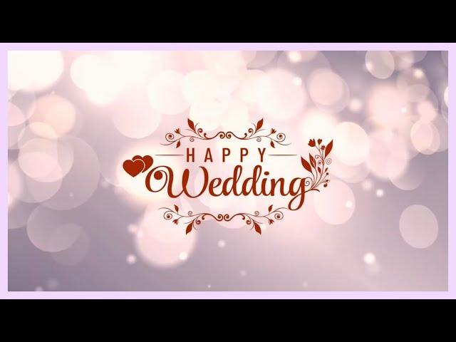 Happy Wedding Title