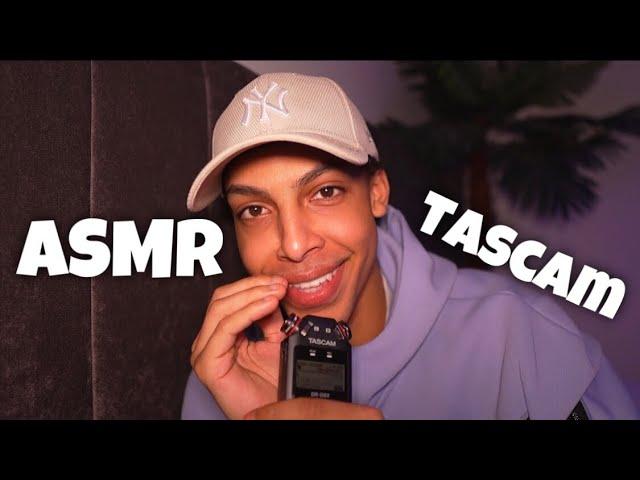 ASMR Sticky Wet TASCAM Mouth Sounds (INSTANT TINGLES)