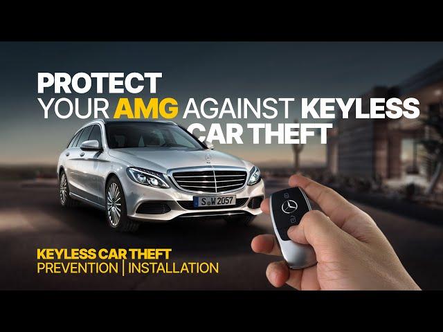 How To Protect Your MERCEDES AMG With Smart Keyless Keeper | Keyless Go Anti-Theft | Installation