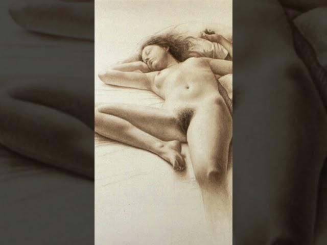 "Nude". Darío Morales | Colombia (1944-1988). #oilpainting #realism #art #short