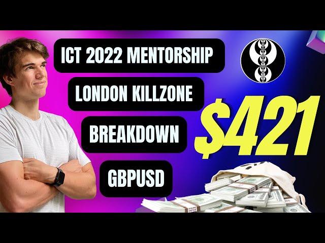 ICT 2022 MENTORSHIP London Kill Zone GBUSD $421