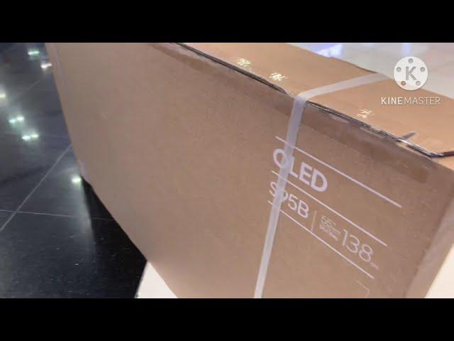 Samsung Oled Smart 4K TV QA55S95B(2022) # Unboxing