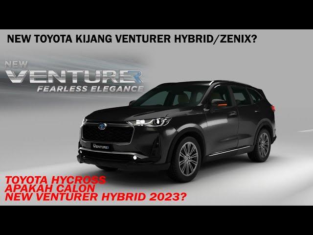 Toyota hycross 2023 India, Toyota Venturer hybrid!!! calon mobil pejabat, gagah & nyaman!