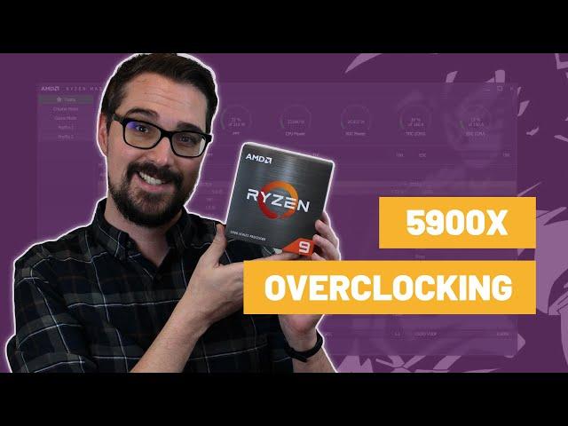 Ryzen Master - AMD 5900X Overclocking