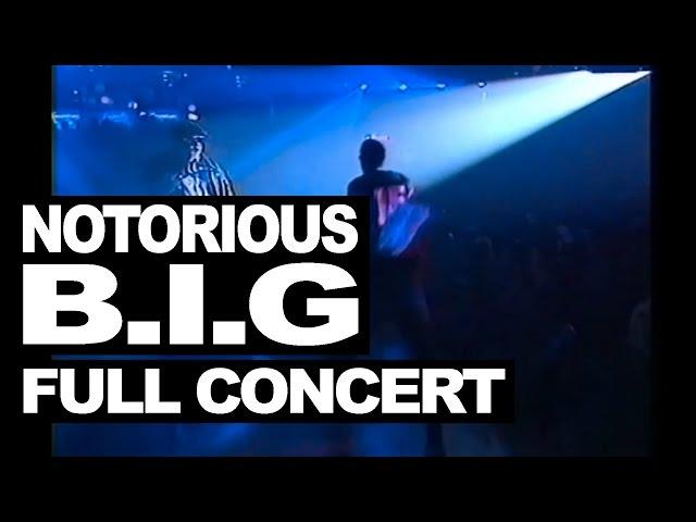 The Notorious B.I.G full concert live in London 1995 #WeMissYouBIG