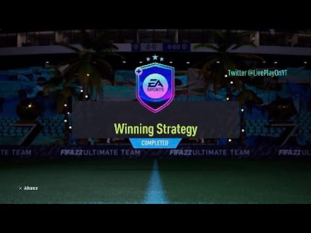 Winning Strategy SBC - CHEAPEST METHOD!!! | FIFA 22