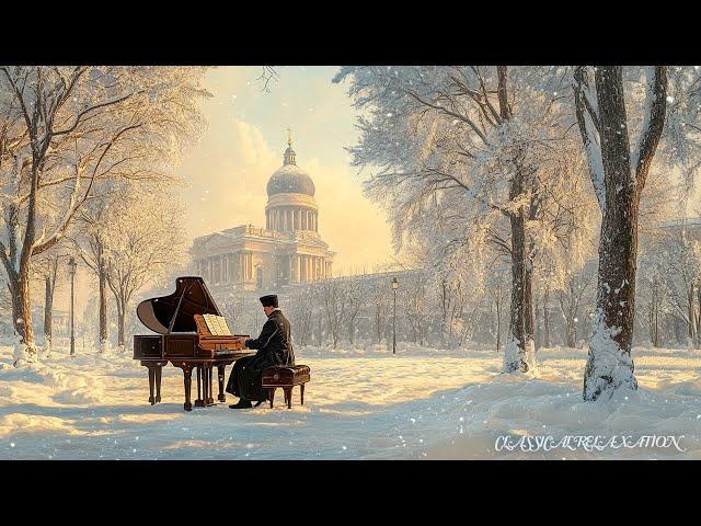 Eternal winter melodies - Classical music relaxes the soul and heart - Mozart, Beethoven, Chopin