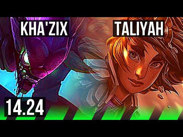 KHA'ZIX vs TALIYAH (JGL) | KR Challenger | 14.24