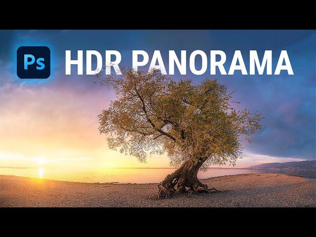 How to create HDR Panorama Photos - Photoshop Tutorial