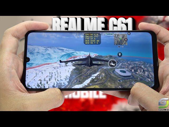 Realme C61 test game Call of Duty Warzone Mobile | Unisoc Tiger T612