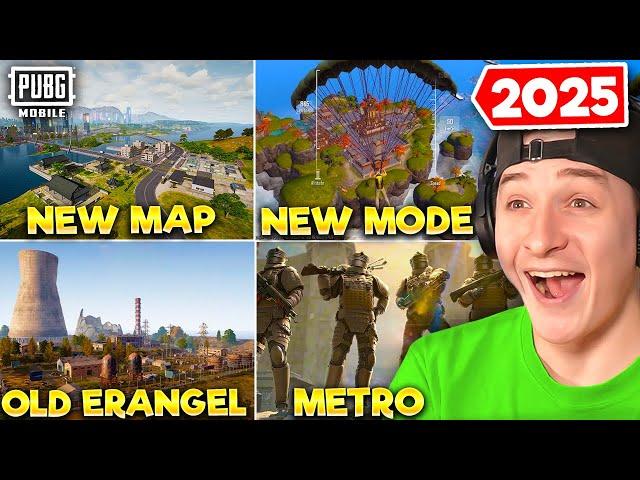 NEW BIG MAP! NEW MODES! INSANE 2025 UPDATES! PUBG MOBILE