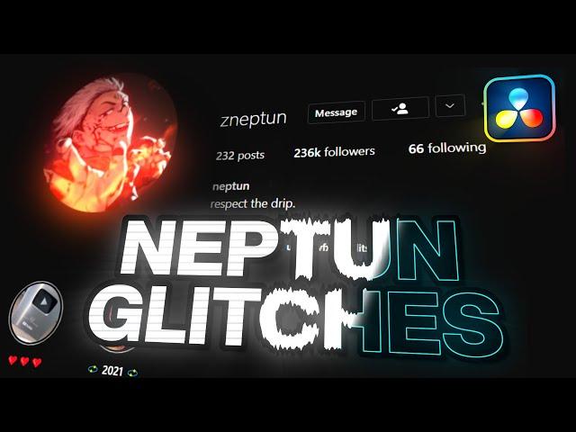 Neptun Glitches DaVinci Resolve