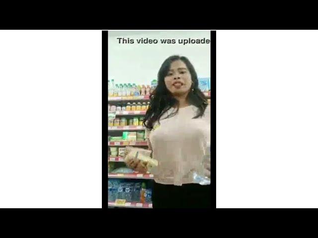 viral Siska No Bra Saat Belanja #viral #shorts